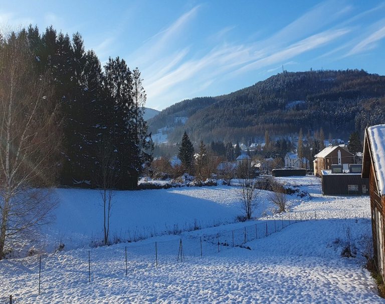 Chalet Vosges neige